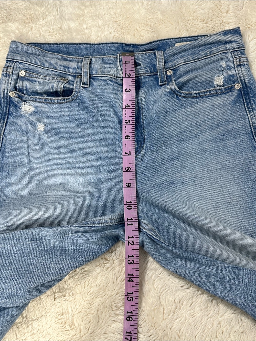 AYR The Secret Sauce Heirloom Jeans 30 Distressed Straight Leg Preppy Casual - Picture 9 of 10